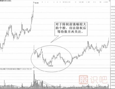 怎么把握除權股的填權行情